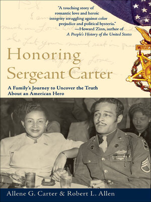 cover image of Honoring Sergeant Carter